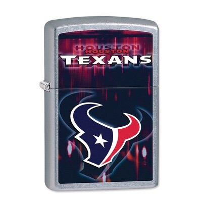 Zippo Houston Texans High Polish Chrome Lighter GL6569, MPN: GL6569, 191693108965