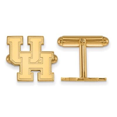University of Houston Cufflinks 14k Yellow Gold 4Y010UHO, MPN: 4Y010UHO, 886774870526