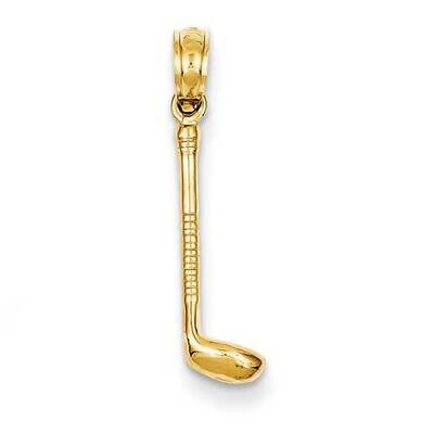 Golf Club Pendant 14k Gold K3561, MPN: K3561, 637218018932