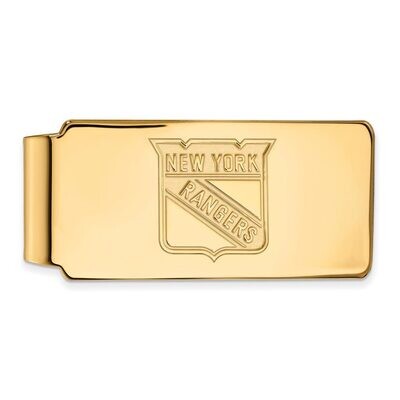 New York Rangers Money Clip Gold-plated Silver GP016RNG, MPN: GP016RNG, 886774743554