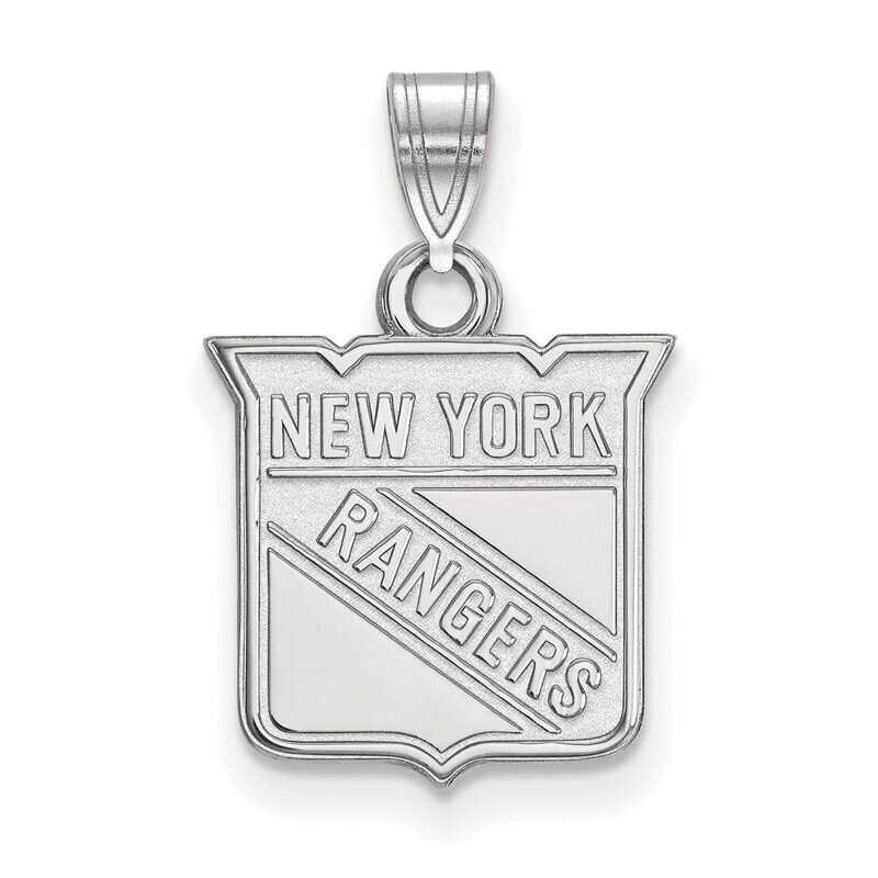 New York Rangers Small Pendant Sterling Silver SS002RNG, MPN: SS002RNG, 886774744926