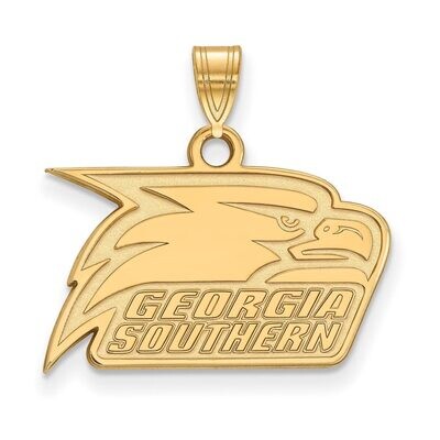 Georgia Southern University Small Pendant 14k Yellow Gold 4Y005GSU, MPN: 4Y005GSU, 886774864020