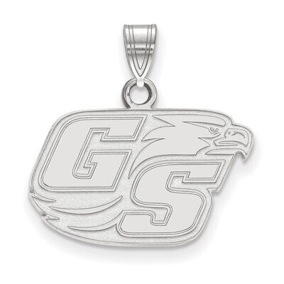 Georgia Southern University Small Pendant 10k White Gold 1W001GSU, MPN: 1W001GSU, 886774765570