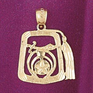 Dazzlers Jewelry Bullfighter Pendant Necklace Charm Bracelet in Yellow, White or Rose Gold 4830, MP…