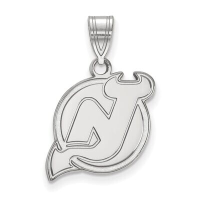 New Jersey Devils Medium Pendant Sterling Silver SS003DVL, MPN: SS003DVL, 886774745053