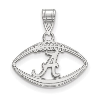 University of Alabama Pendant in Football Sterling Silver SS018UAL, MPN: SS018UAL, 886774702766