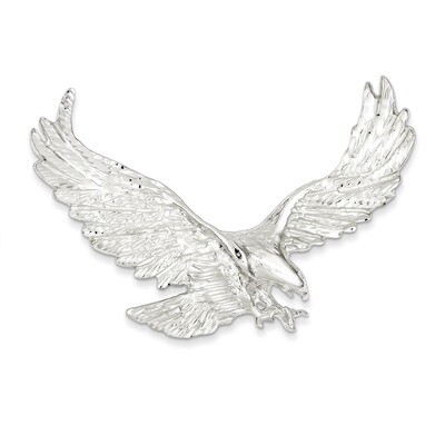 Eagle Pendant Sterling Silver QC4065, MPN: QC4065, 883957909301