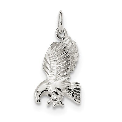Eagle Pendant Sterling Silver Polished and Diamond-cut QC9335, MPN: QC9335, 883957934587