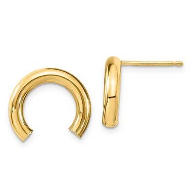 14k Horse Shoe Designer Earring SET19-1146