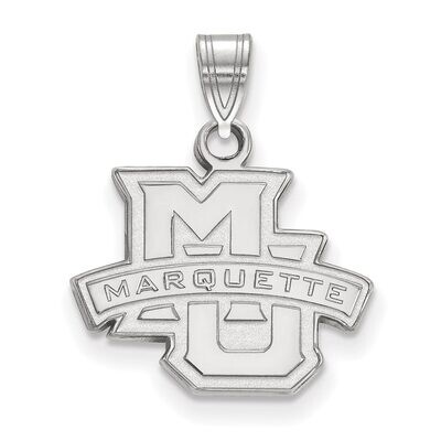 Marquette University Small Pendant Sterling Silver SS002MAR, MPN: SS002MAR, 886774688978