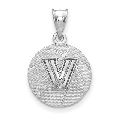 Villanova University Basketball Pendant Sterling Silver SS507VIL, MPN: SS507VIL, 634401004659