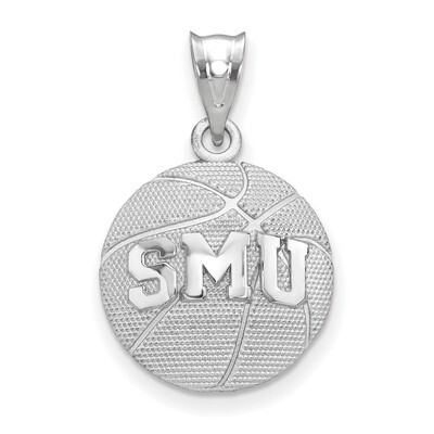 Southern Methodist University Basketball Pendant Sterling Silver SS507SMU, MPN: SS507SMU, 634401004…
