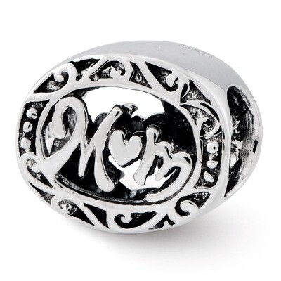 Mom Bead - Sterling Silver QRS2410, MPN: QRS2410, 883957553177