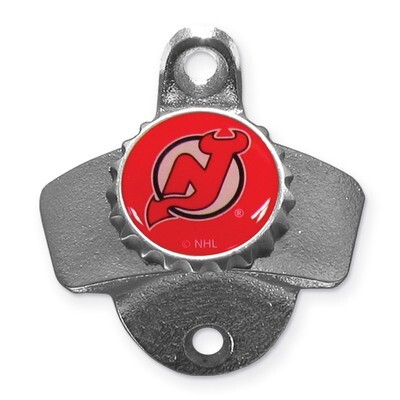 NHL New Jersey Devils Wall Mounted Bottle Opener GC6134