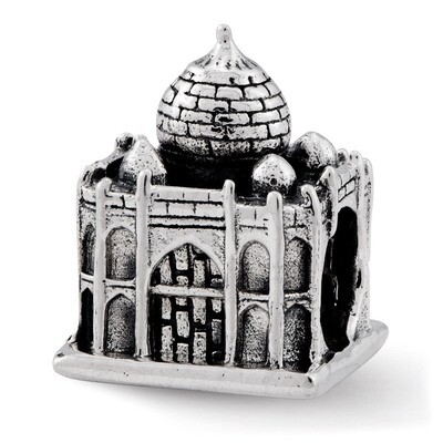 Taj Mahal Bead - Sterling Silver QRS2355, MPN: QRS2355, 886774991832