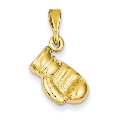 Boxing Glove Pendant 14k Gold K4304, MPN: K4304, 886774618388