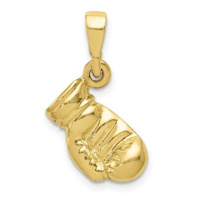 Boxing Glove Pendant 10k Gold 10K4304, MPN: 10K4304,