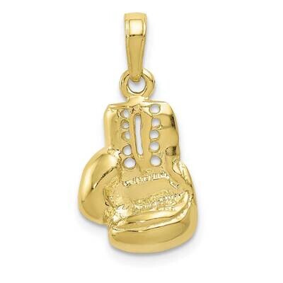 Lg Boxing Glove Charm 10k Gold 10K4962, MPN: 10K4962,