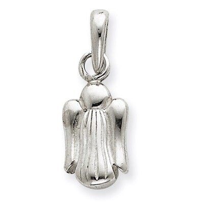 3-D Angel Pendant Sterling Silver QC2884, MPN: QC2884, 883957265599