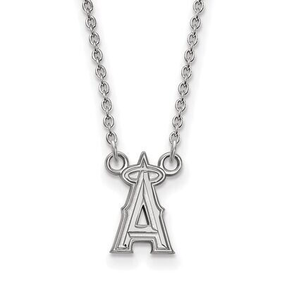 Los Angeles Angels Small Pendant with Necklace Sterling Silver SS006ANG-18, MPN: SS006ANG-18, 88677…