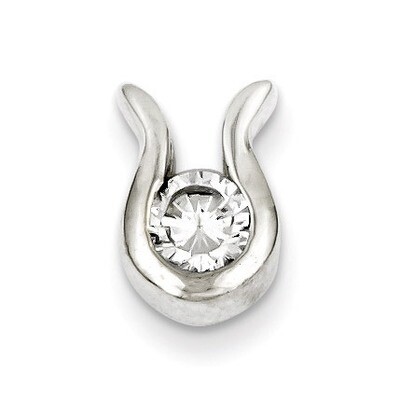 Pendant Sterling Silver Diamond QP316, MPN: QP316, 883957960296