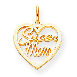 SUPER MOM CHARM 10k Gold 10C435, MPN: 10C435, 883957344560
