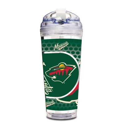 NHL Minnesota Wild 24 oz Double Wall Acrylic Tumbler GC6707, MPN: GC6707,