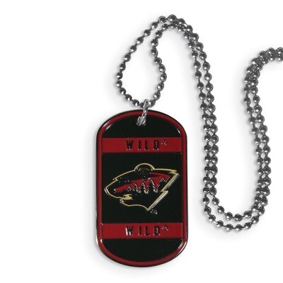NHL Minnesota Wild Tag Necklace GC5997