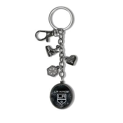 NHL LA Kings Sparo Charm Key Ring GC6958, MPN: GC6958, 767345693655