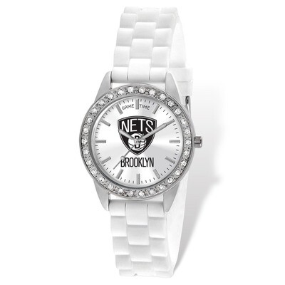 Brooklyn Nets Frost Watch Ladies XWL975, MPN: XWL975, 846043100600