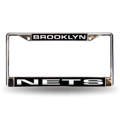 NBA Brooklyn Nets Laser Chrome Car License Plate Frame GC7042, MPN: GC7042, 94746697488