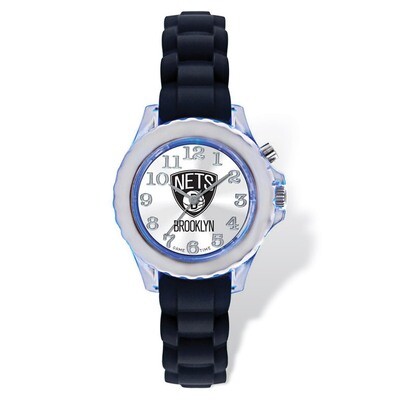 Brooklyn Nets Flash Black Watch Strap Youth XWM2350, MPN: XWM2350, 846043151695