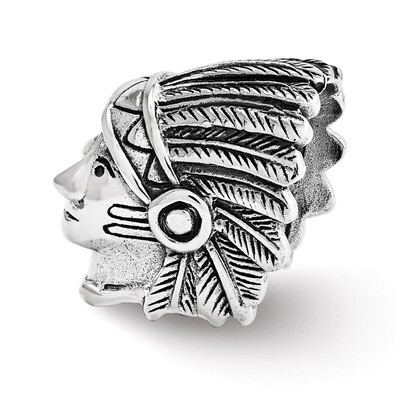 Chief Bead - Sterling Silver QRS3528, MPN: QRS3528, 886774964645