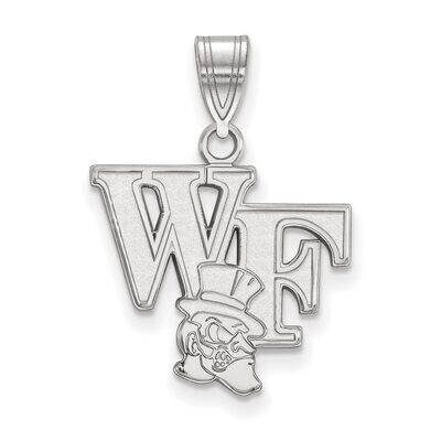 Wake Forest University Medium Pendant Sterling Silver SS043WFU, MPN: SS043WFU, 886774720722