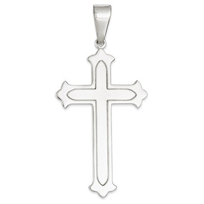 Cross Pendant Sterling Silver Polished QC7258, MPN: QC7258, 883957572888