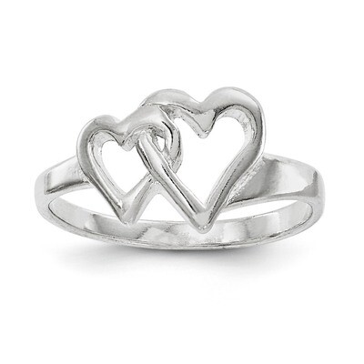 Heart Ring Sterling Silver QR603, MPN: QR603, 883957572055