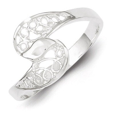 Filigree Ring Sterling Silver QR205, MPN: QR205, 883957186566