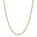 16 Inch 2.5mm Figaro Chain 10k Gold 10BC120-16, MPN: 10BC120-16, 191101439698