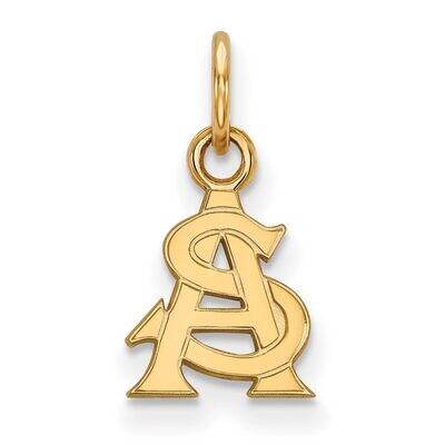 Arizona State University x-Small Pendant Gold-plated Silver GP024AZS, MPN: GP024AZS, 886774927916