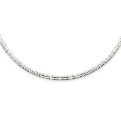 3mm Cubetto Necklace 18 Inch Sterling Silver QU3-18, MPN: QU3-18, 886774117454