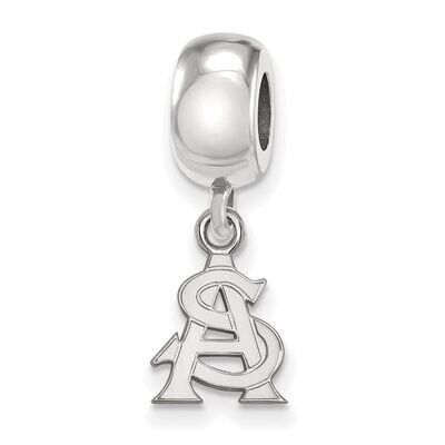 Arizona State University Bead Charm Extra Small Dangle Sterling Silver SS034AZS, MPN: SS034AZS, 886…