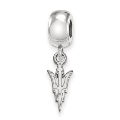 Arizona State University Bead Charm Small Dangle Sterling Silver SS023AZS, MPN: SS023AZS, 886774677…