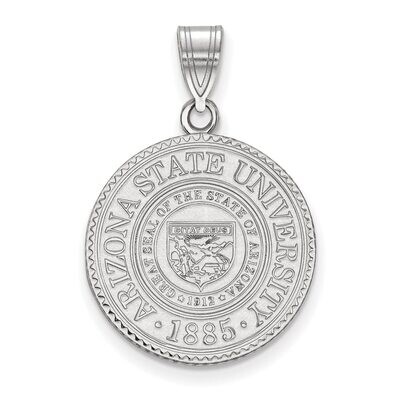 Arizona State University Large Crest Sterling Silver SS044AZS, MPN: SS044AZS, 886774677705