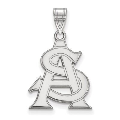 Arizona State University Large Pendant Sterling Silver SS027AZS, MPN: SS027AZS, 886774677675