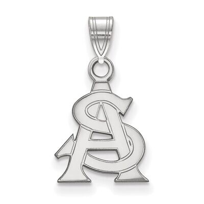 Arizona State University Small Pendant Sterling Silver SS025AZS, MPN: SS025AZS, 886774677378