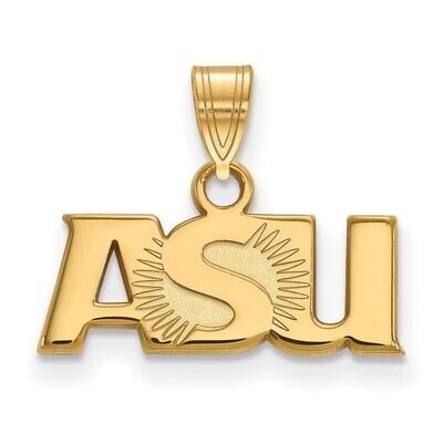 Arizona State University Small Pendant Gold-plated Silver GP041AZS, MPN: GP041AZS, 886774941332