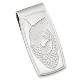 Kelly Waters Fish in Net Hinged Money Clip Rhodium-plated GP3842, MPN: GP3842, 196904089712