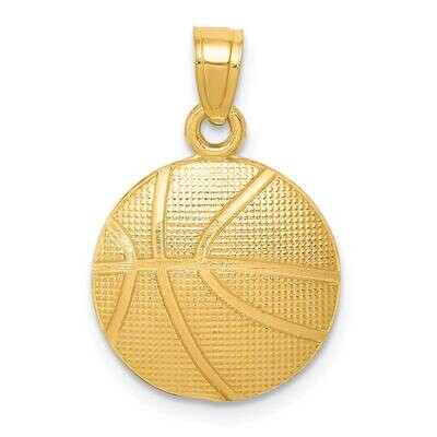 Basketball Pendant 10k Gold 10C3774, MPN: 10C3774,