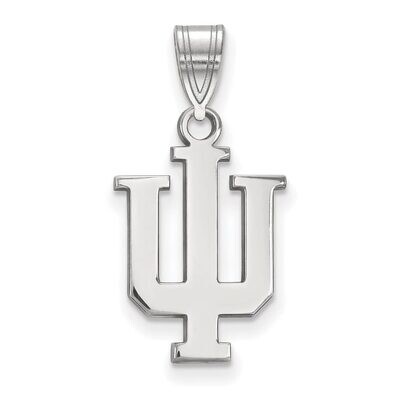 Indiana University Medium Pendant 10k White Gold 1W003IU, MPN: 1W003IU, 886774770383
