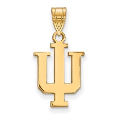 Indiana University Medium Pendant 10k Yellow Gold 1Y003IU, MPN: 1Y003IU, 886774799391